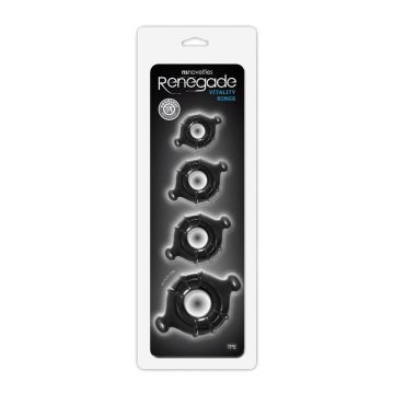 SET PRSTENA ZA EREKCIJU Renegade Vitality Black