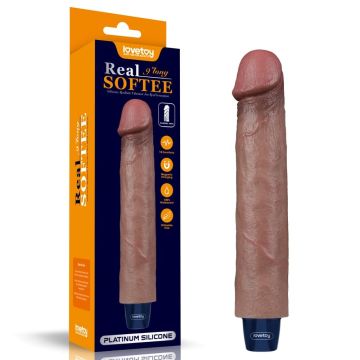 VIBRIRAJUĆI PENIS Lovetoy Real Softee Flesh 9''